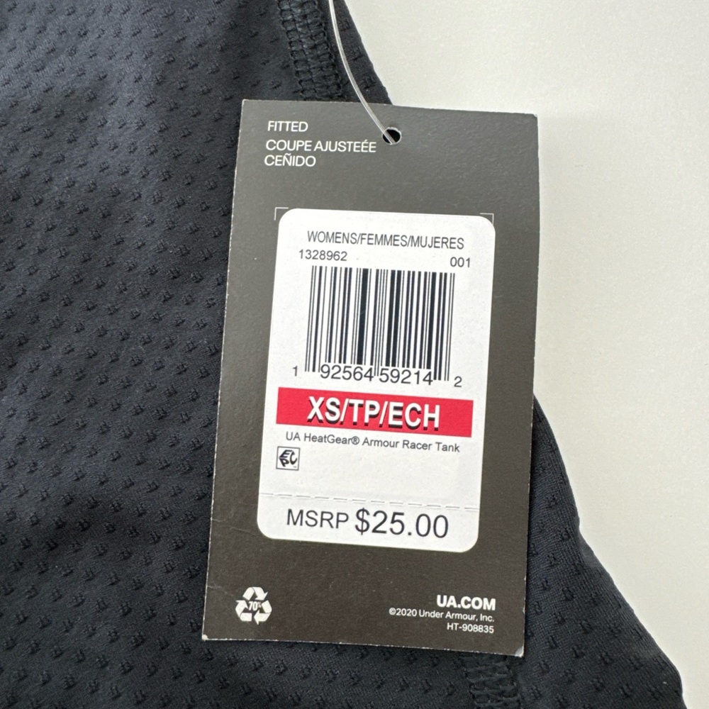 Under Armour HeatGear Racer Tank Top - Picture 6 of 7